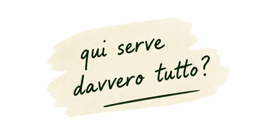qui serve davvero tutto?